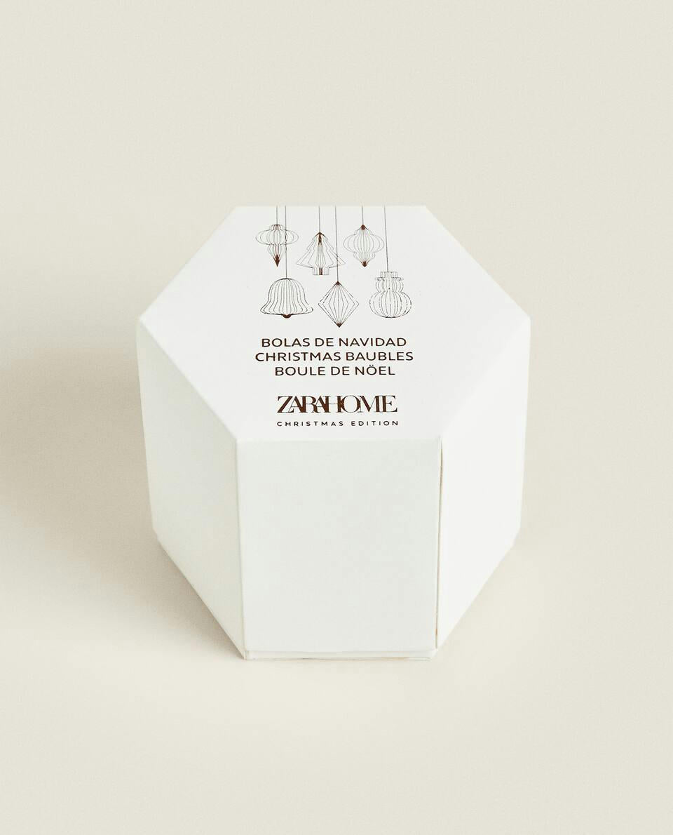 PACK OF CHRISTMAS PAPER DECORATIONS (PACK OF 12)