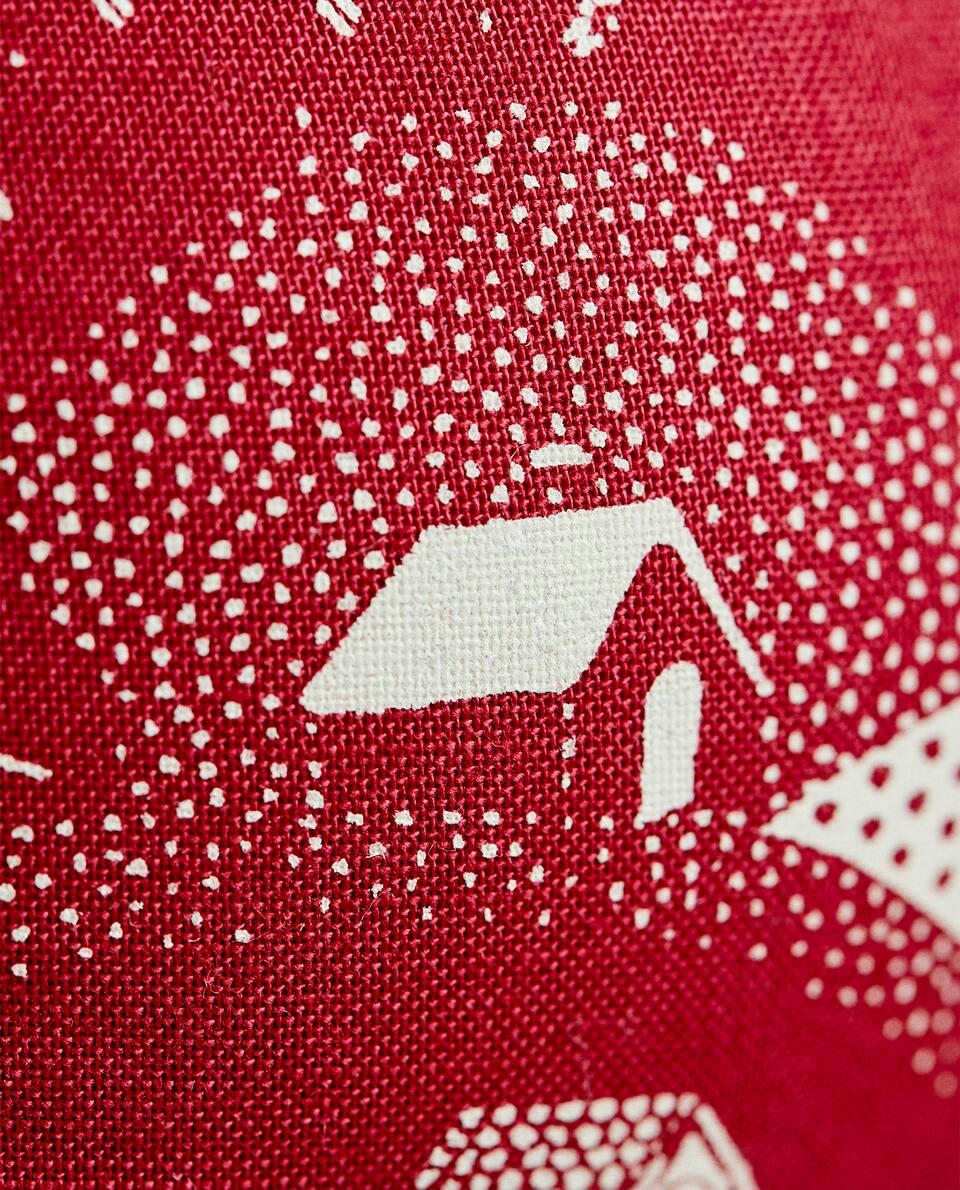 CHRISTMAS PATCHWORK BAUBLE DECORATION