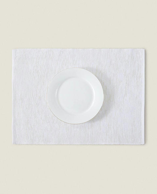 PACK OF GLITTERY CHRISTMAS PLACEMATS (PACK OF 2)