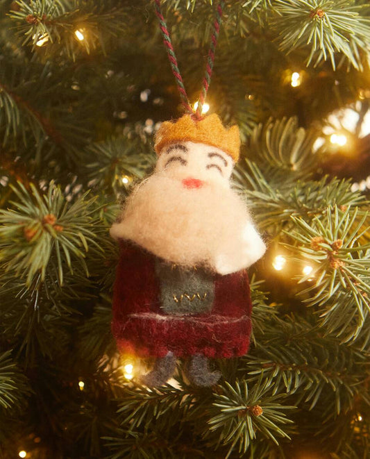 FELT SAINT MELCHIOR CHRISTMAS DECORATION