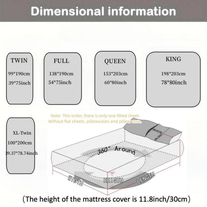 Triple-Layer Waterproof Quilted Mattress Protector