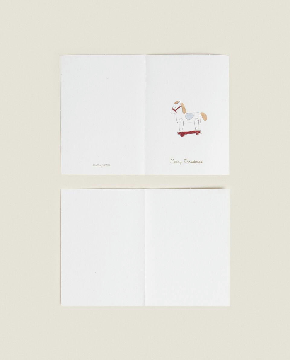 PACK OF CHILDREN’S CHRISTMAS POSTCARDS (PACK OF 6)