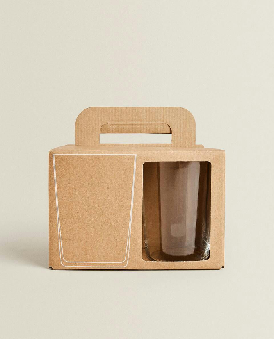 GLASS TUMBLER (PACK OF 4)