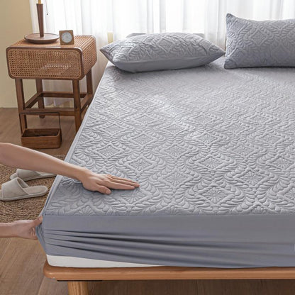 Triple-Layer Waterproof Quilted Mattress Protector
