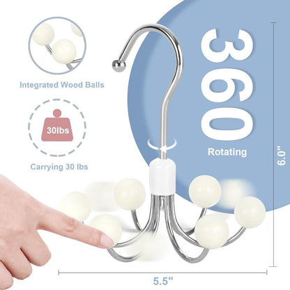 360° Swivel Hoodie & Purse Organizer