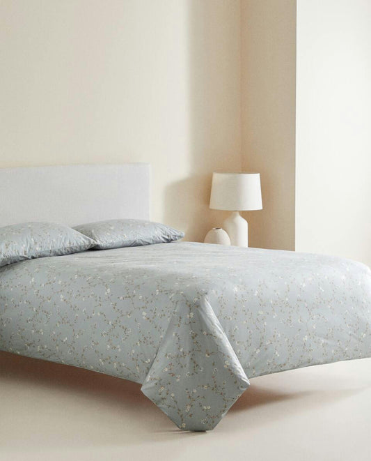 FLORAL PRINT DUVET COVER