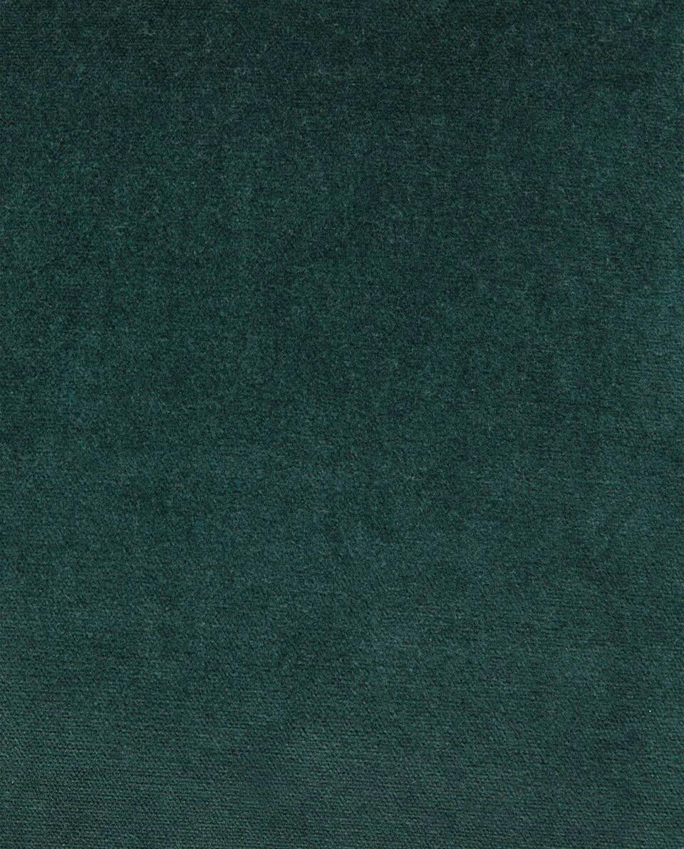 LINEN AND VELVET CUSHION COVER