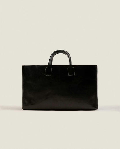 LEATHER TOTE BAG