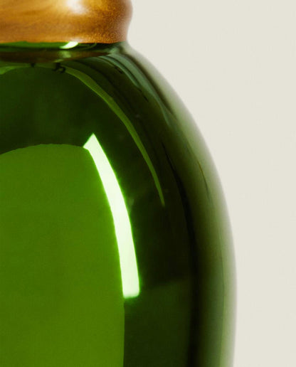 GLASS LIGHT BULB CHRISTMAS DECORATION