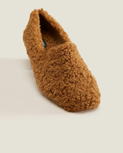 FAUX FUR SLIPPERS