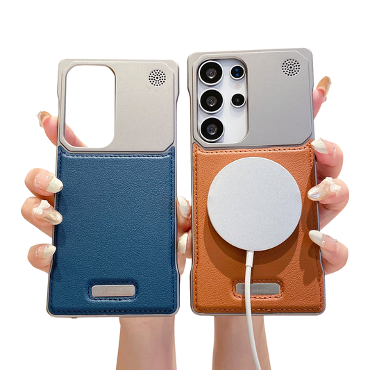 Samsung Metal Frameless Magnetic Aromatherapy Phone Case