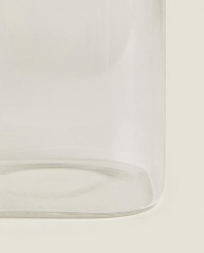 BOROSILICATE GLASS JAR WITH LID