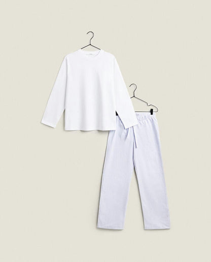 COTTON JERSEY PYJAMA SET