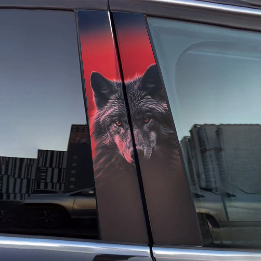 Wolf Car Door Stickers