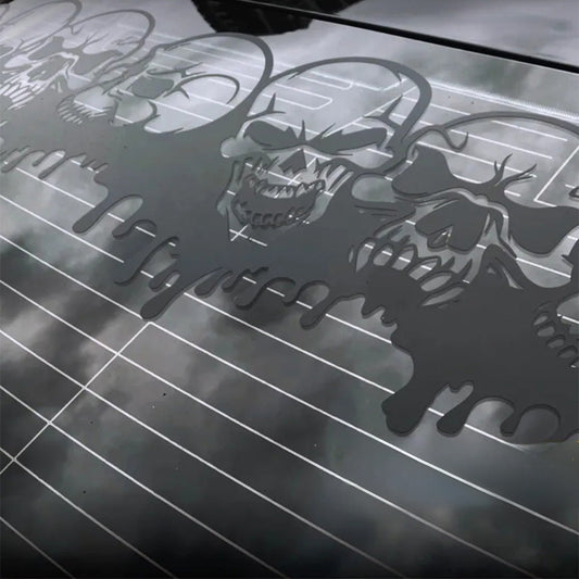 Skull Car Window Decals